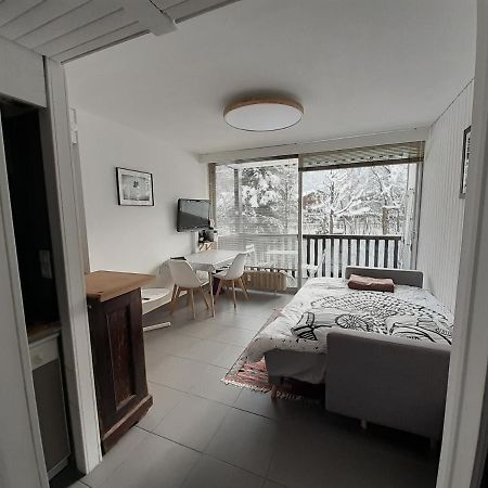 Studio Quartier Calme Centre Ville Vue Mont Blanc Chamonix Exterior photo